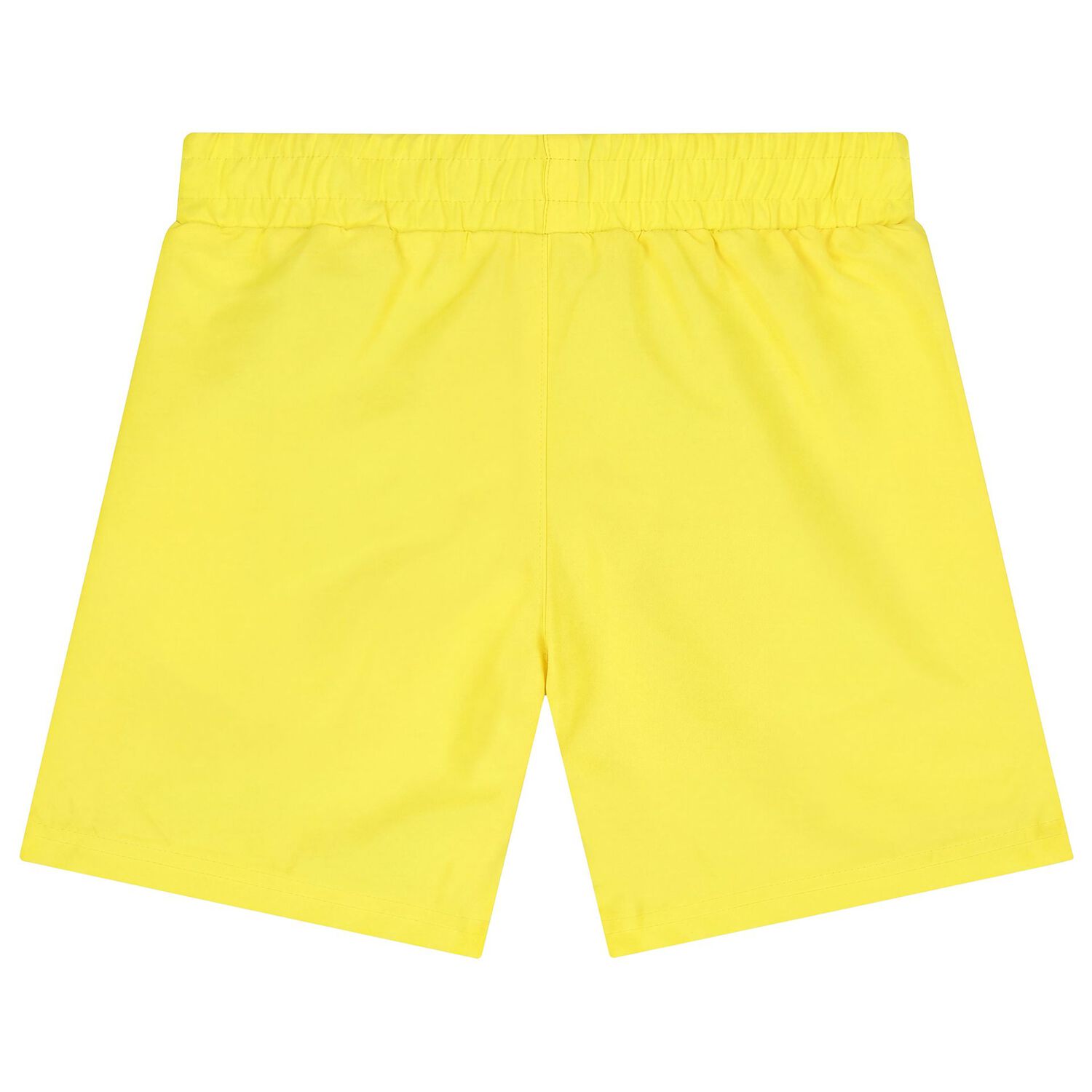 Boys Yellow Logo Shorts, 1, hi-res