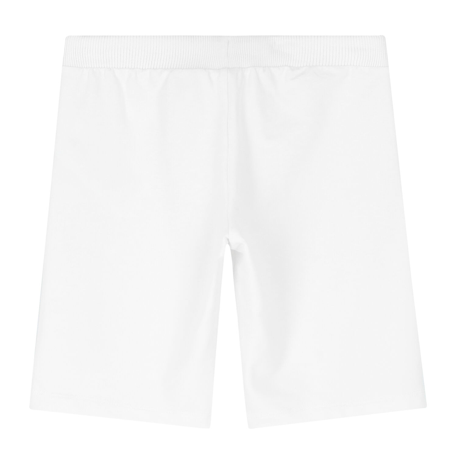 Boys White Logo Shorts, 2, hi-res