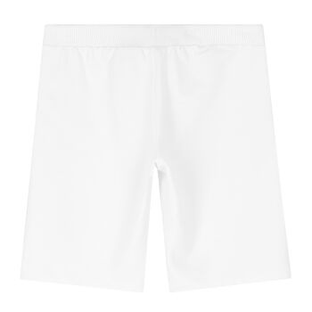Boys White Logo Shorts