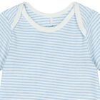 Baby Boys White & Blue Bodysuits ( 2-Pack ), 1, hi-res