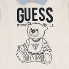 Boys Ivory & Blue Teddy Bear Logo Trousers Set, 1, hi-res