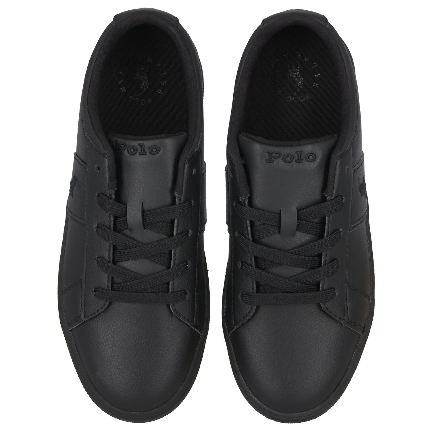 Boys Black Logo Trainers, 1, hi-res image number null
