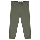 بدلة رياضية خضراء بشعار جونيور, 7, hi-res