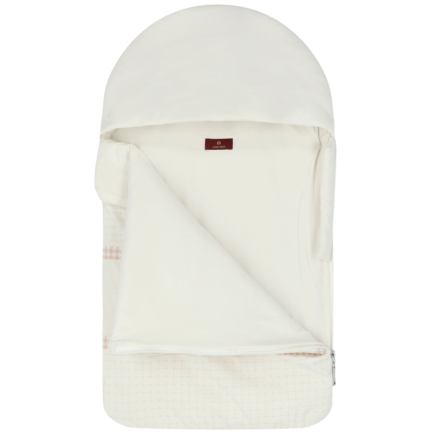 مدس بشعار حصان باللون العاجي, 1, hi-res