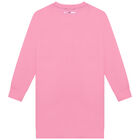 Girls Pink Choupette Logo Dress, 1, hi-res