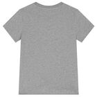 Grey Teddy Bear Logo T-Shirt, 7, hi-res