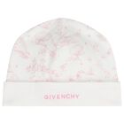 طقم هدايا ملابس اطفال بنقشة توال دو جوي باللونين االابيض و الوردي للبنات , 1, hi-res