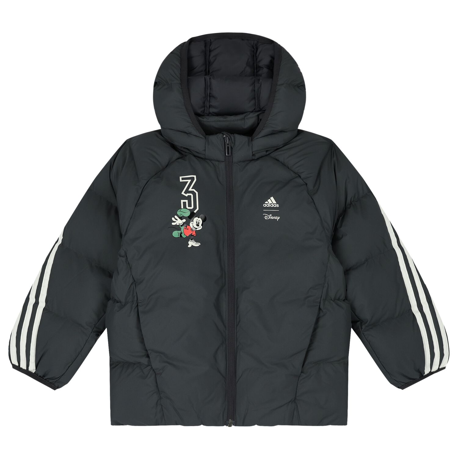 Grey Mickey Mouse Puffer Jacket, 1, hi-res image number null