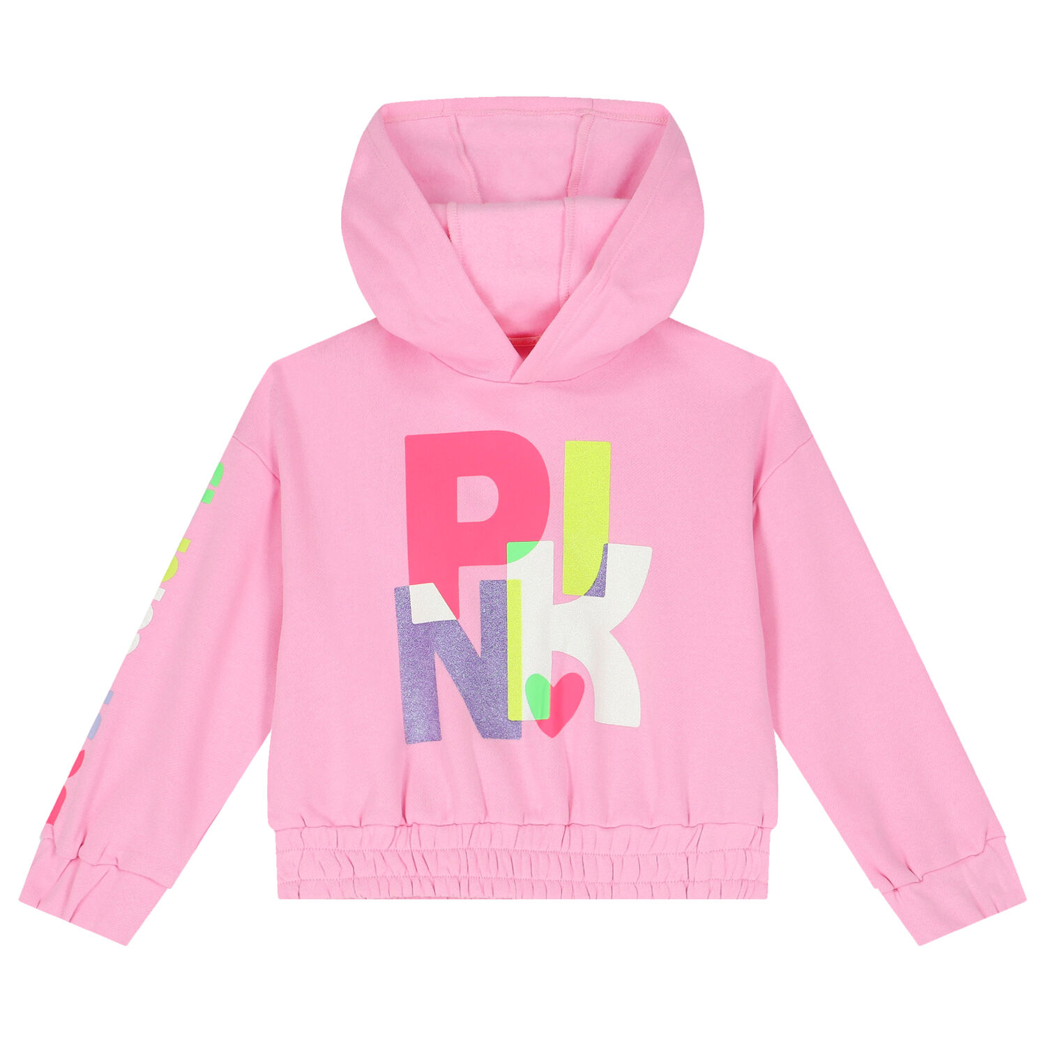 توب هودى بنات باللون الوردى, 1, hi-res image number null