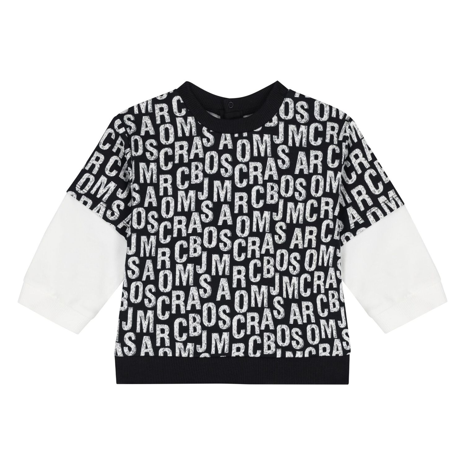 Younger Boys Black Logo Tracksuit, 1, hi-res