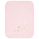 Baby Girls Pink Logo Heart Blanket, 2, hi-res