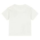 طقم شورت أبيض وأزرق للأولاد الصغار, 2, hi-res