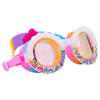 Girls Pink Sprinkle Swimming Goggles