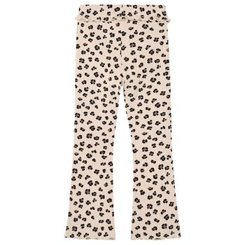 Girls Ivory Flare leggings
