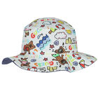 Blue & White Reversible Logo Hat, 1, hi-res