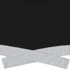 Girls Black & Grey Logo T-Shirt, 1, hi-res