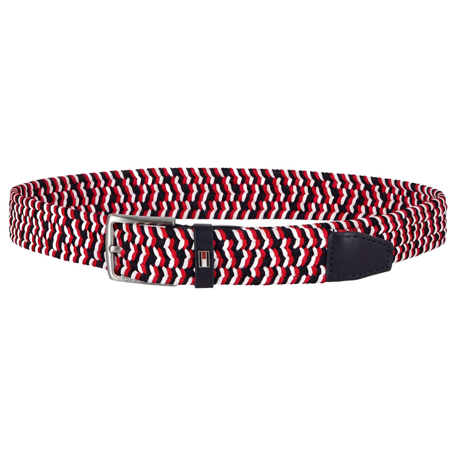 Boys White, Navy Blue, & Red Belt, 1, hi-res