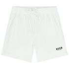 White Logo Shorts, 1, hi-res