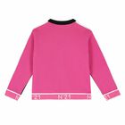 Girls Black & Pink Sweatshirt, 1, hi-res