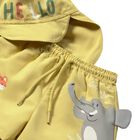 طقم سباحة للأولاد الصغار على شكل فيل ونمر باللون الأصفر, 2, hi-res