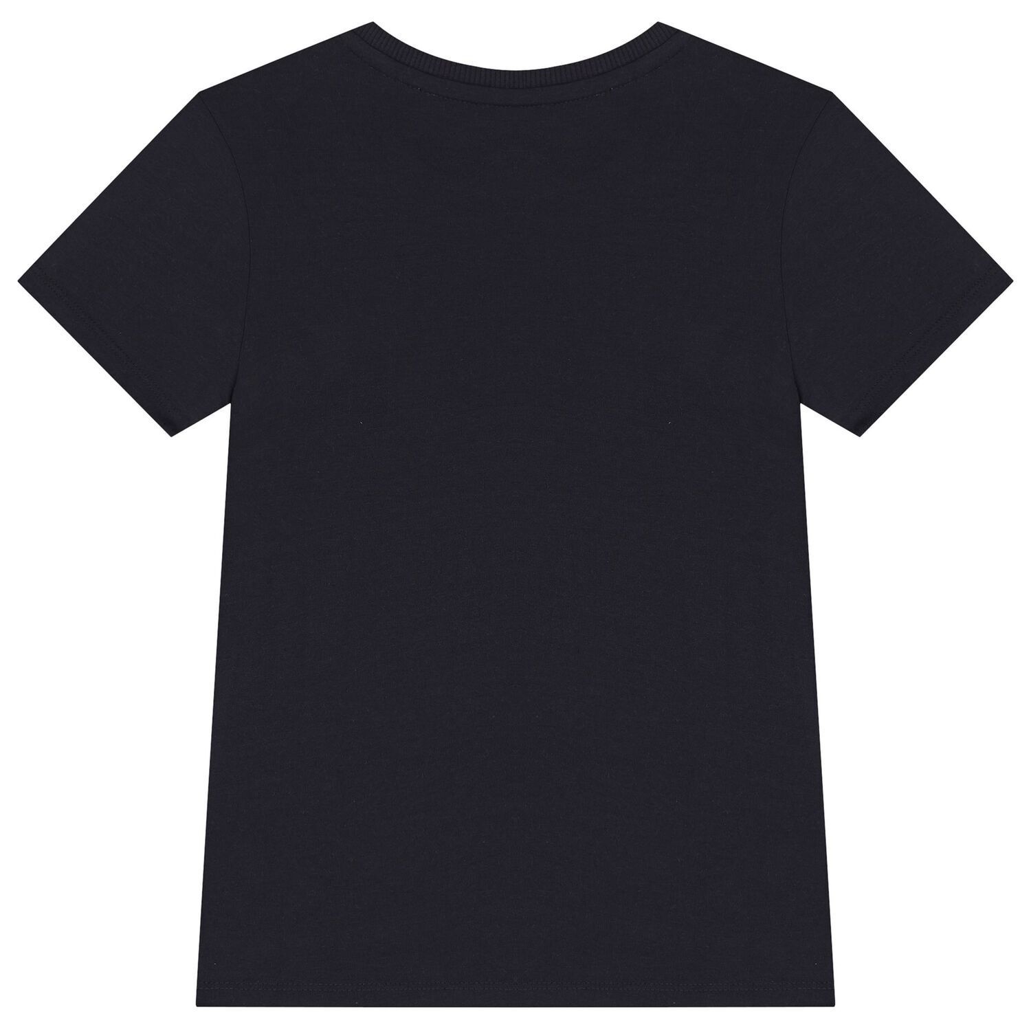 Boys Navy Blue Logo T-Shirt, 2, hi-res