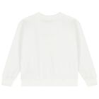 Boys White Polo Bear Sweatshirt, 1, hi-res