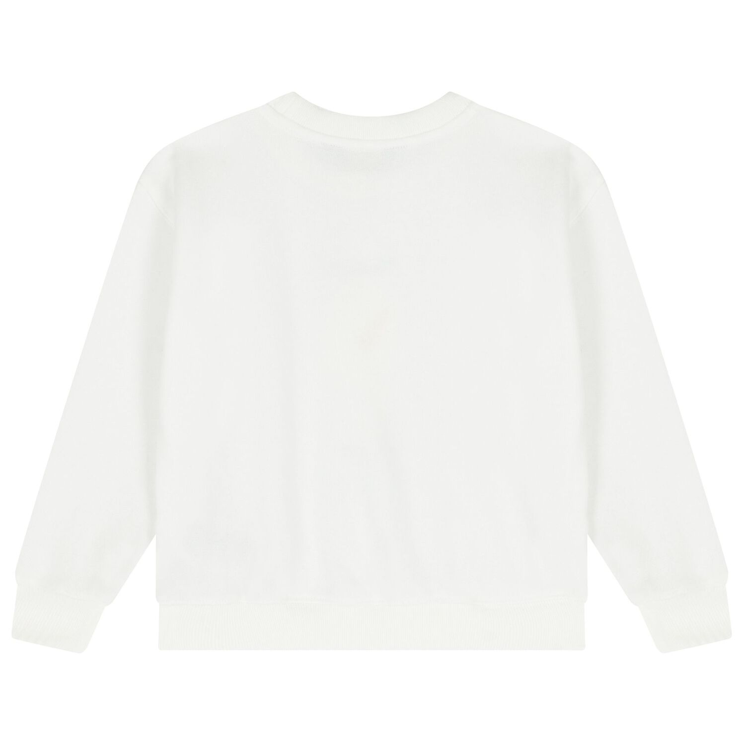 Boys White Polo Bear Sweatshirt, 1, hi-res