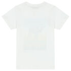 Boys White Boys White Camel Logo T-Shirt, 1, hi-res