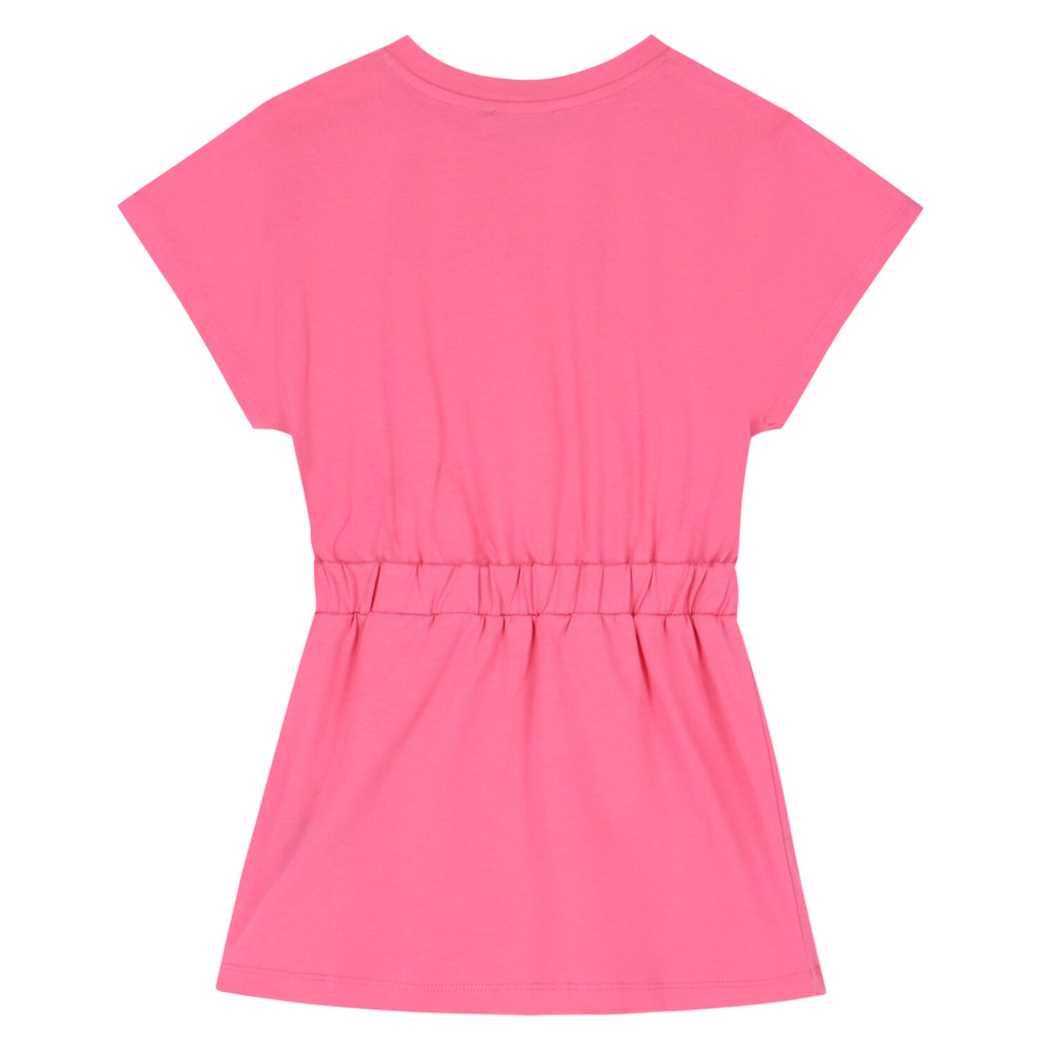 Girls Pink Logo Dress, 2, hi-res