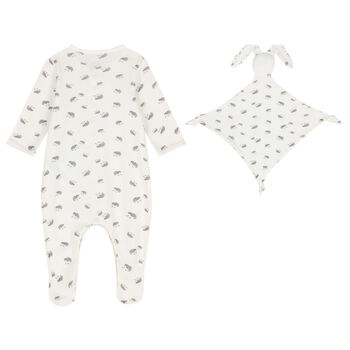 Ivory Hedgehog Babygrow Gift Set