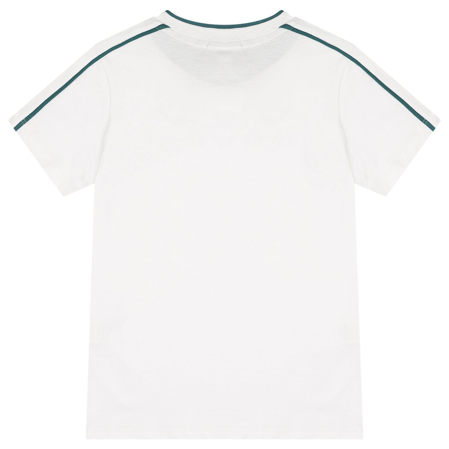 Boys White Logo T-Shirt, 1, hi-res