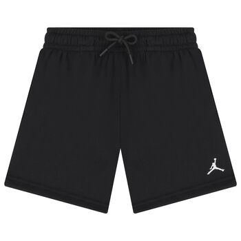 Black Jordan Logo Shorts