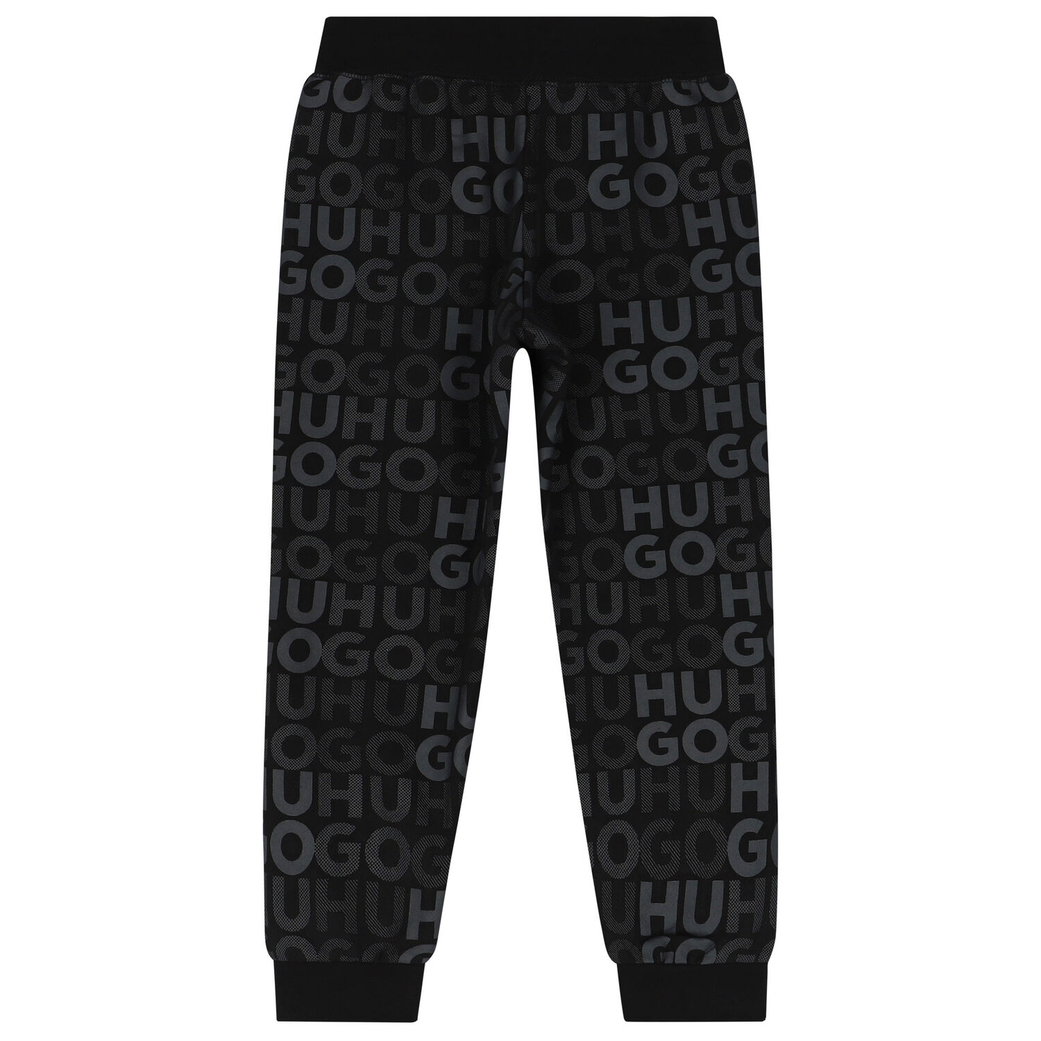 Boys Black Logo Joggers, 1, hi-res image number null