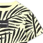 Boys Mini Me Yellow & Black Logo T-Shirt, 1, hi-res