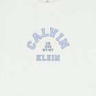 تي شيرت أولاد بالشعار باللون الأبيض, 4, hi-res