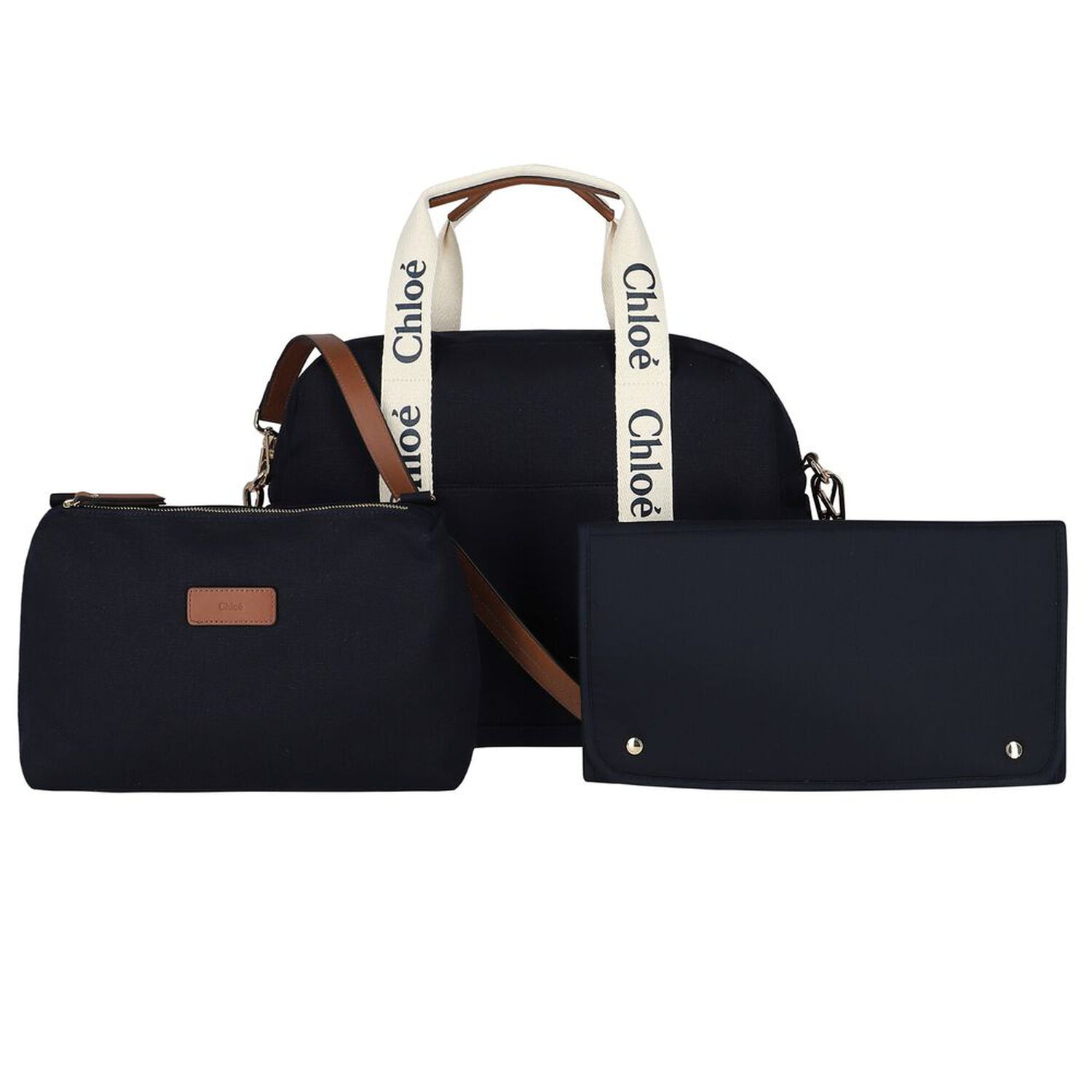  شنطة مواليد بالشعار باللون الكحلي للأطفال  , 2, hi-res image number null