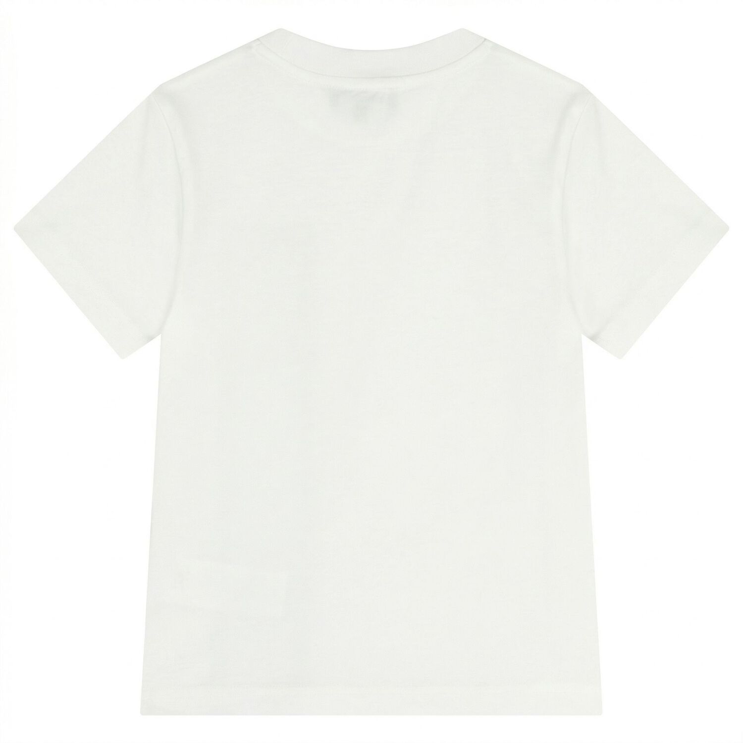 Boys White Logo T-Shirt, 2, hi-res