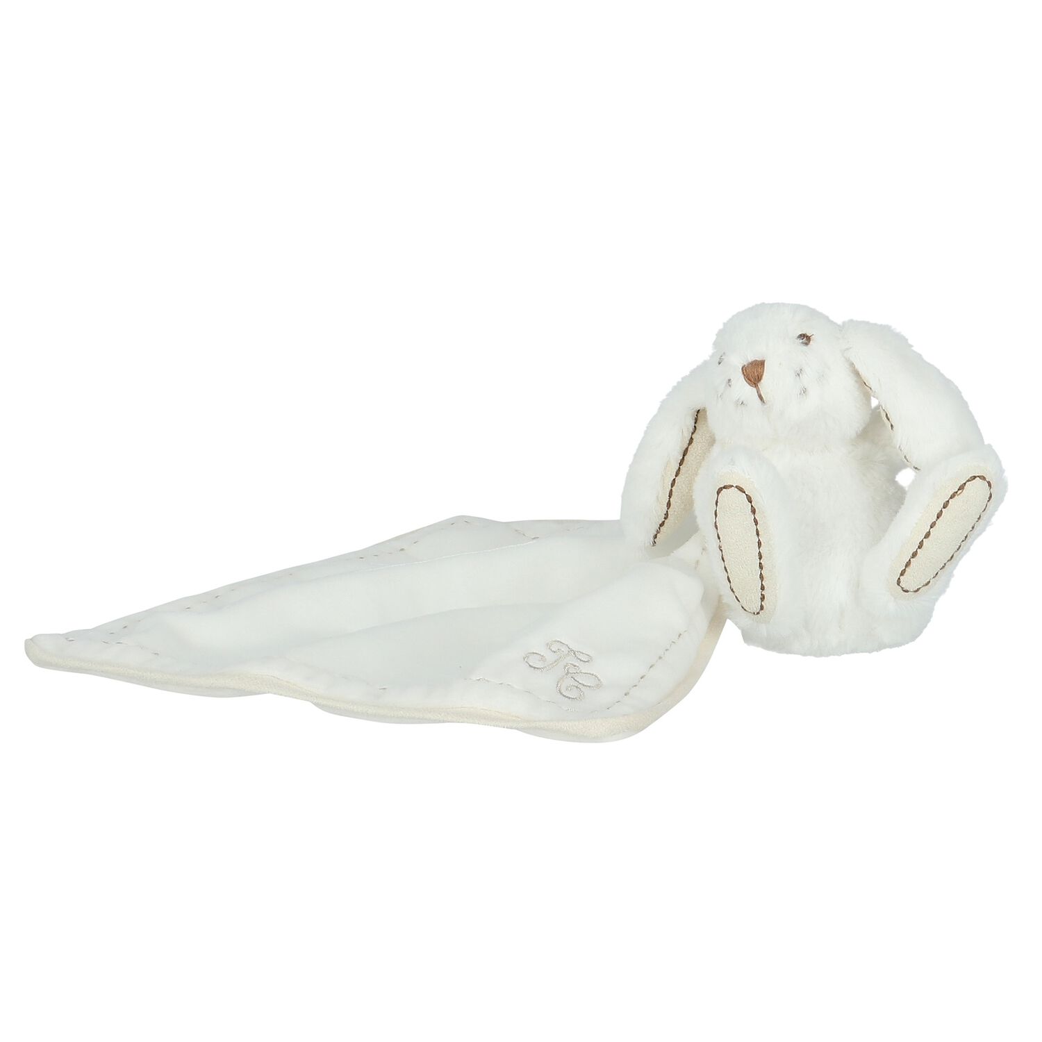 Ivory Rabbit Baby Comforter, 1, hi-res image number null