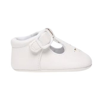 Baby Boys White Pre Walker Shoes