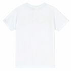 Boys White Logo T-Shirt, 1, hi-res