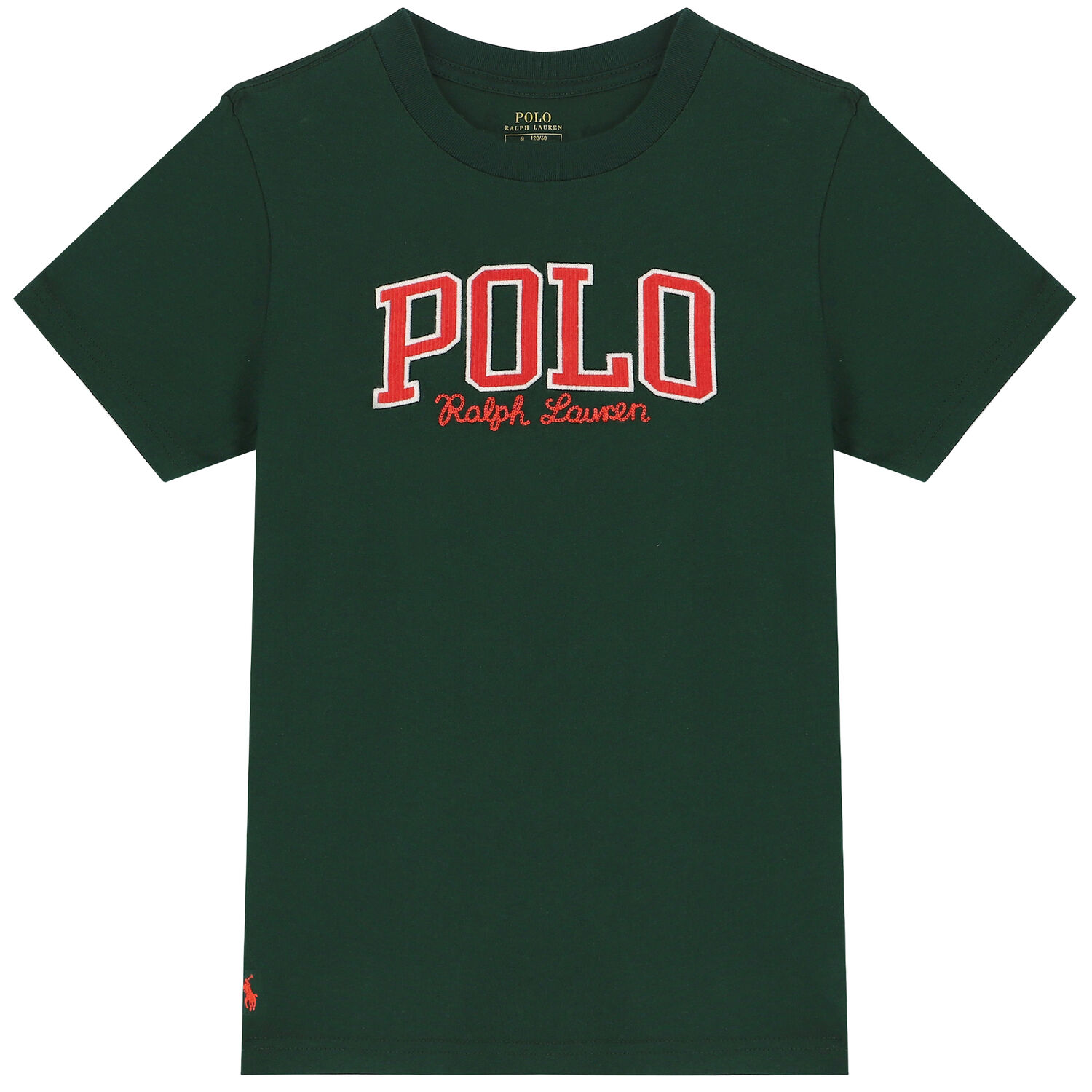 تيشيرت بالشعار باللون الأخضر للأولاد, 3, hi-res