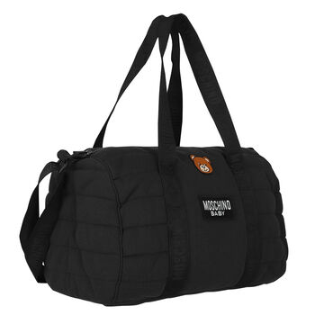 Black Teddy Logo Changing Bag