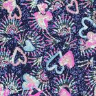 توب بنات بسحاب مطرز بالترتر باللون الكحلى , 1, hi-res