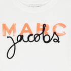 Boys White & Orange Logo T-Shirt, 1, hi-res