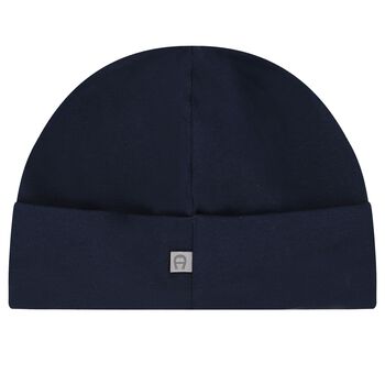 Baby Boys Navy & Gold Hat