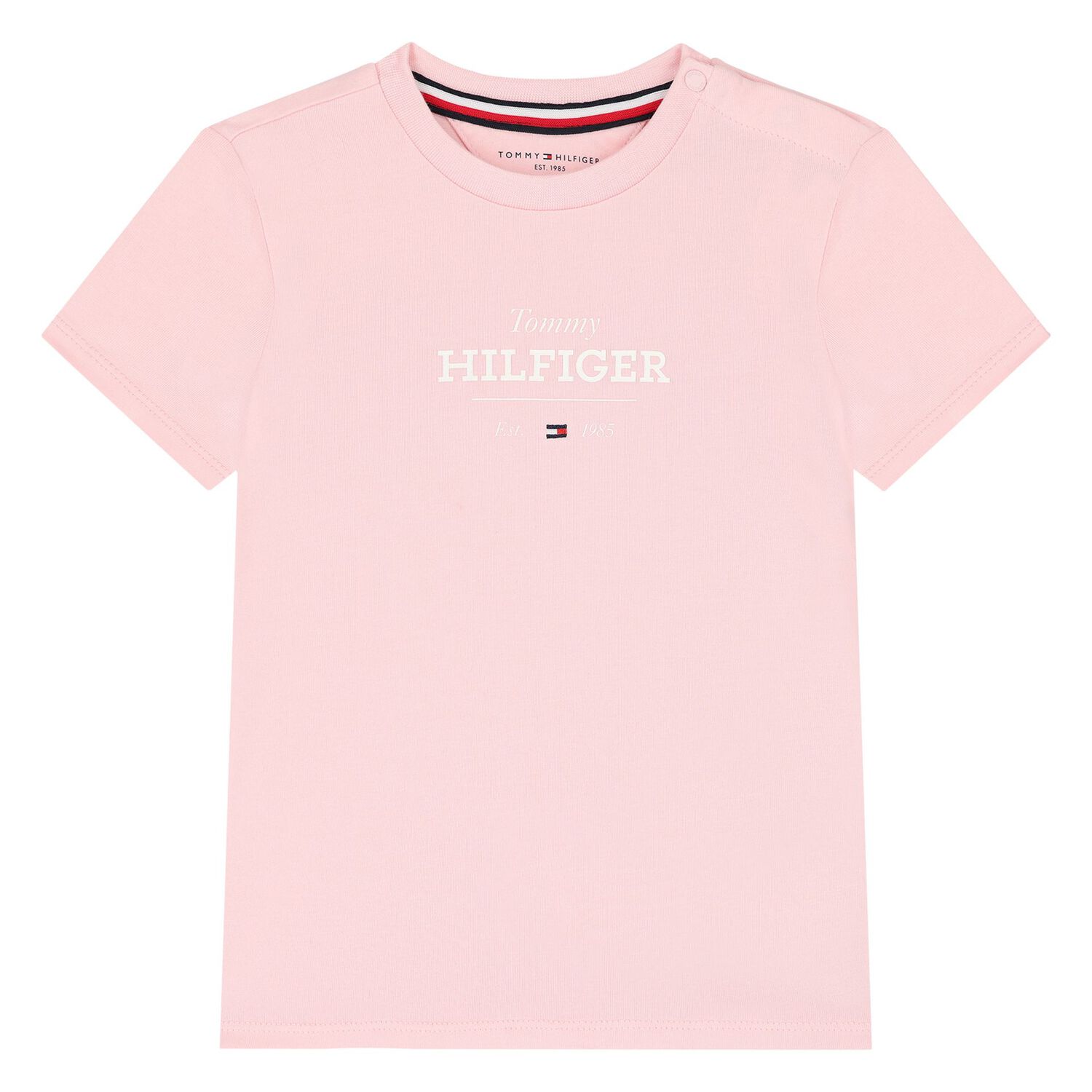 طقم شورت بنات باللون الوردي, 3, hi-res