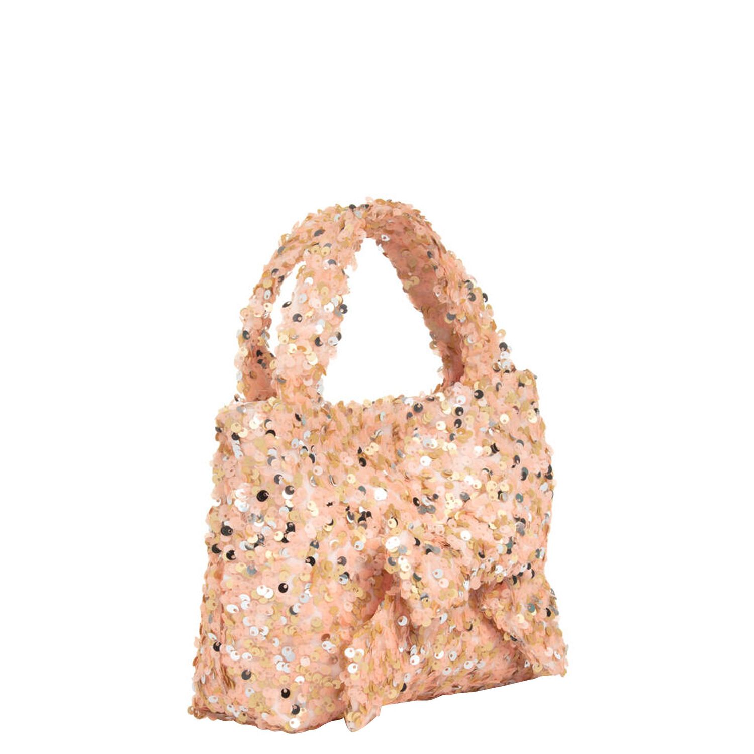 Girls Pink Sequin Handbag, 1, hi-res image number null