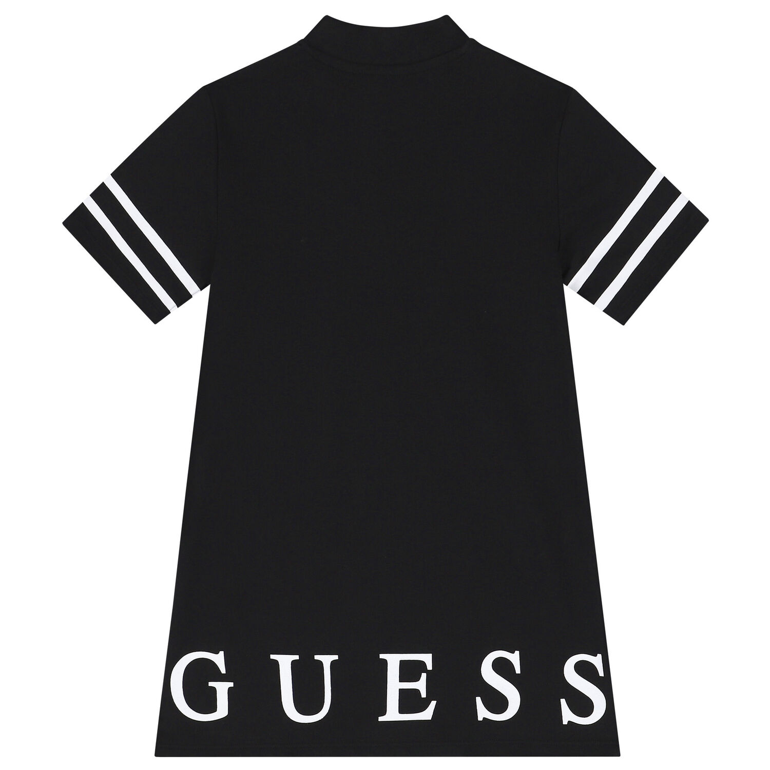 Girls Black Logo Dress, 1, hi-res image number null