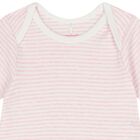 Baby Girls White & Pink Bodysuits ( 2-Pack ), 2, hi-res