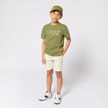 Boys Ivory Shorts